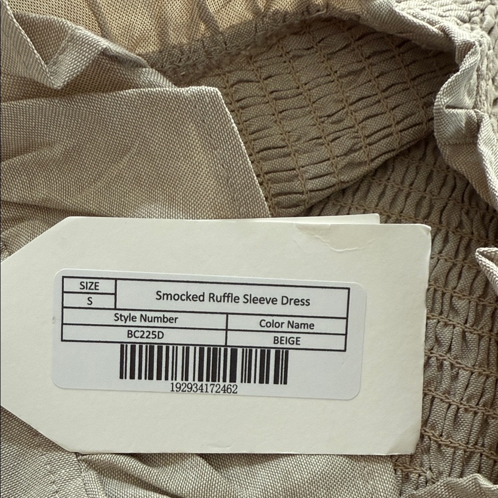 English Factory Cream Ruffle Mini Dress - Picture 3 of 11
